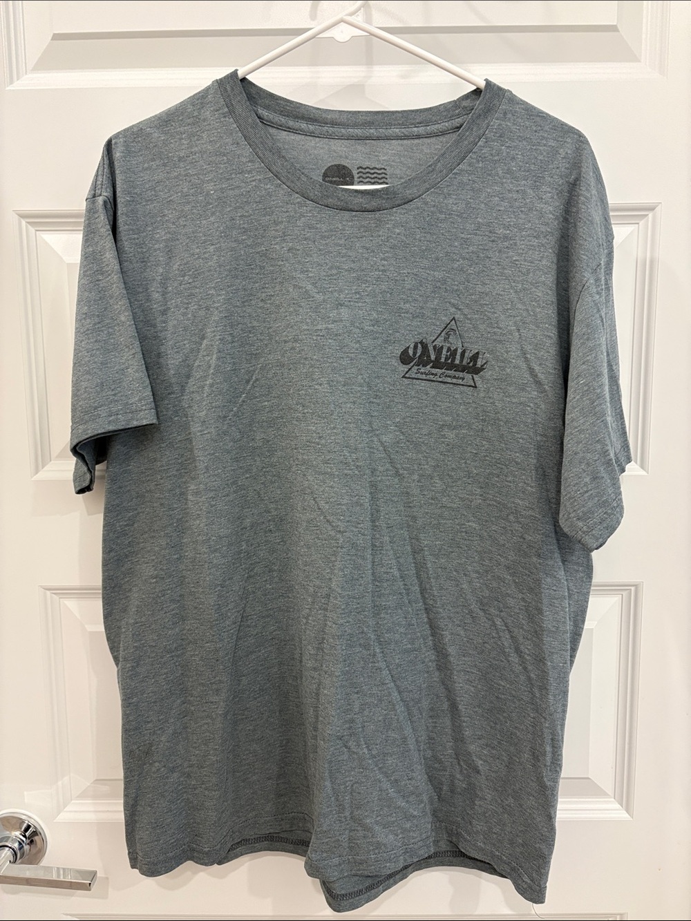 O'Neill Heather Gray Logo Short Sleeve Tee